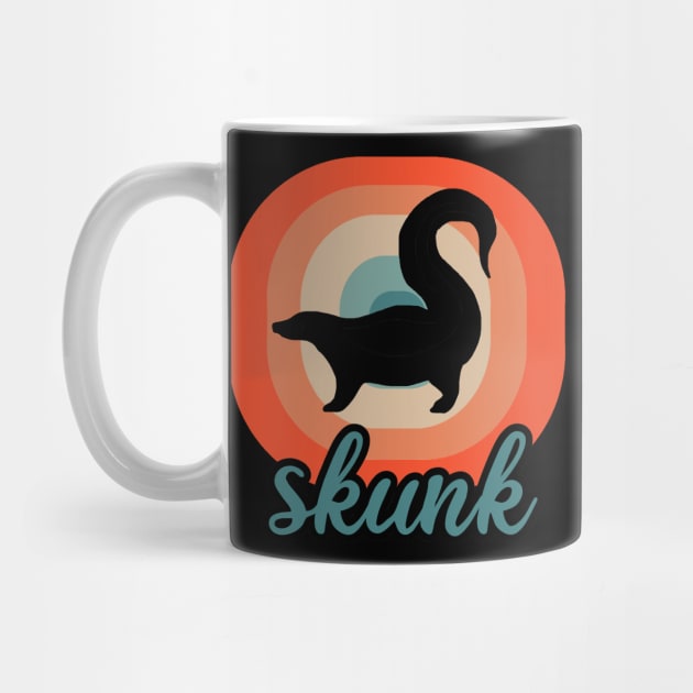 Men skunk eating pet fart gear garbage by FindYourFavouriteDesign